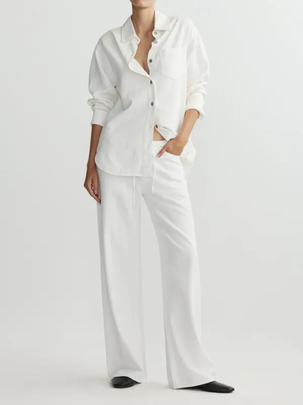 Sienna Low-Slung Wide Leg Relaxed 31” Jeans | White Aura made by DL1961