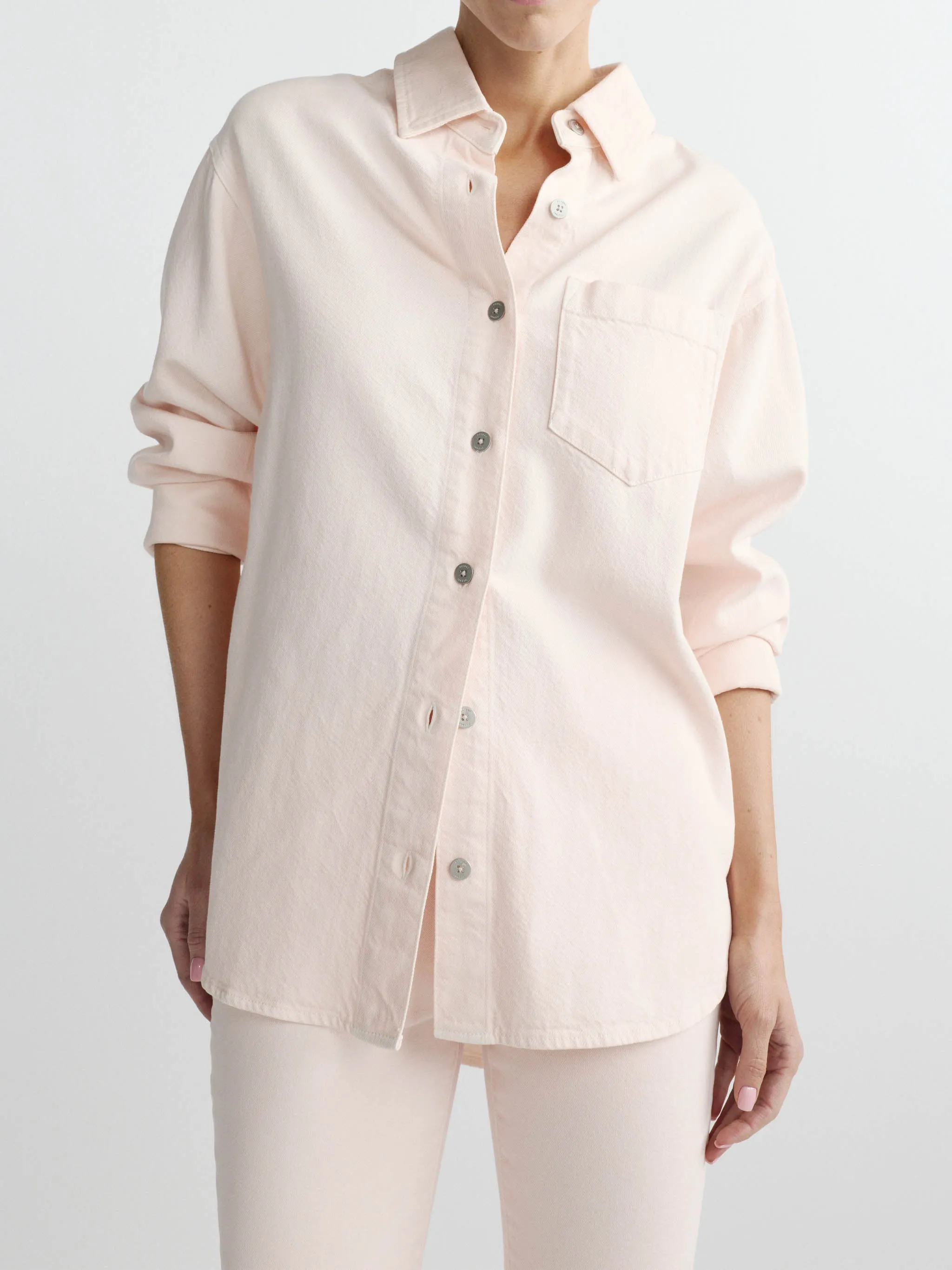 Faye Oversized Shirt | Ballet Aura sold by DL1961