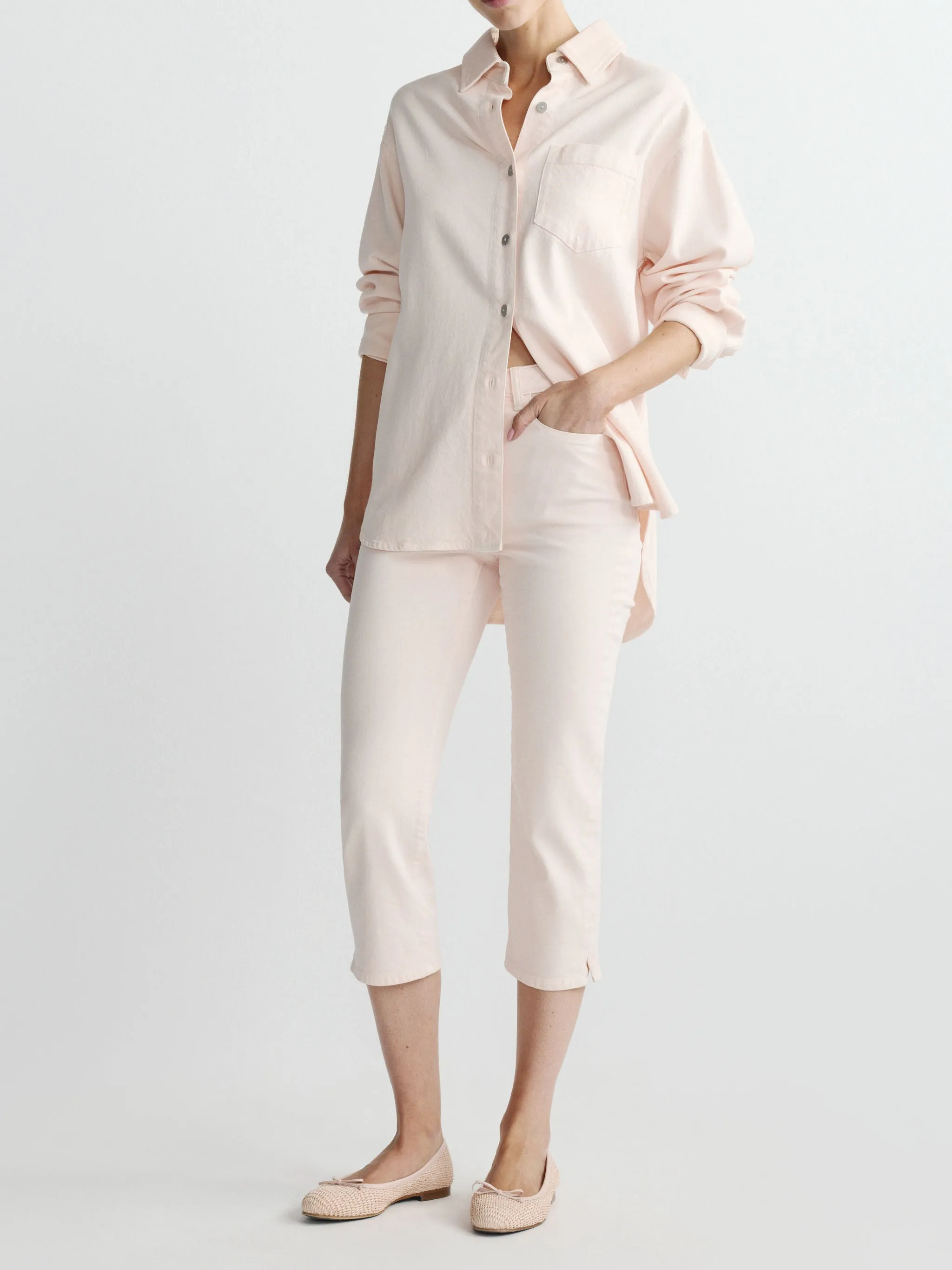 Faye Oversized Shirt | Ballet Aura sold by DL1961 product image thumbnail 3