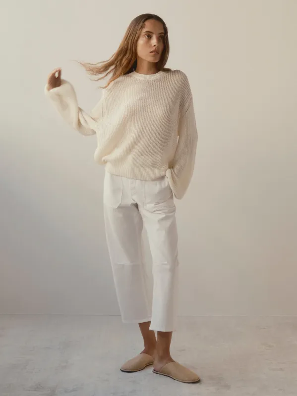 June Pullover | White made by DL1961