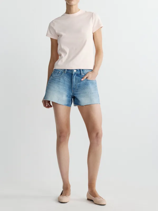 Abby Relaxed Jean Short Low Rise 3.25" | Avenue made by DL1961