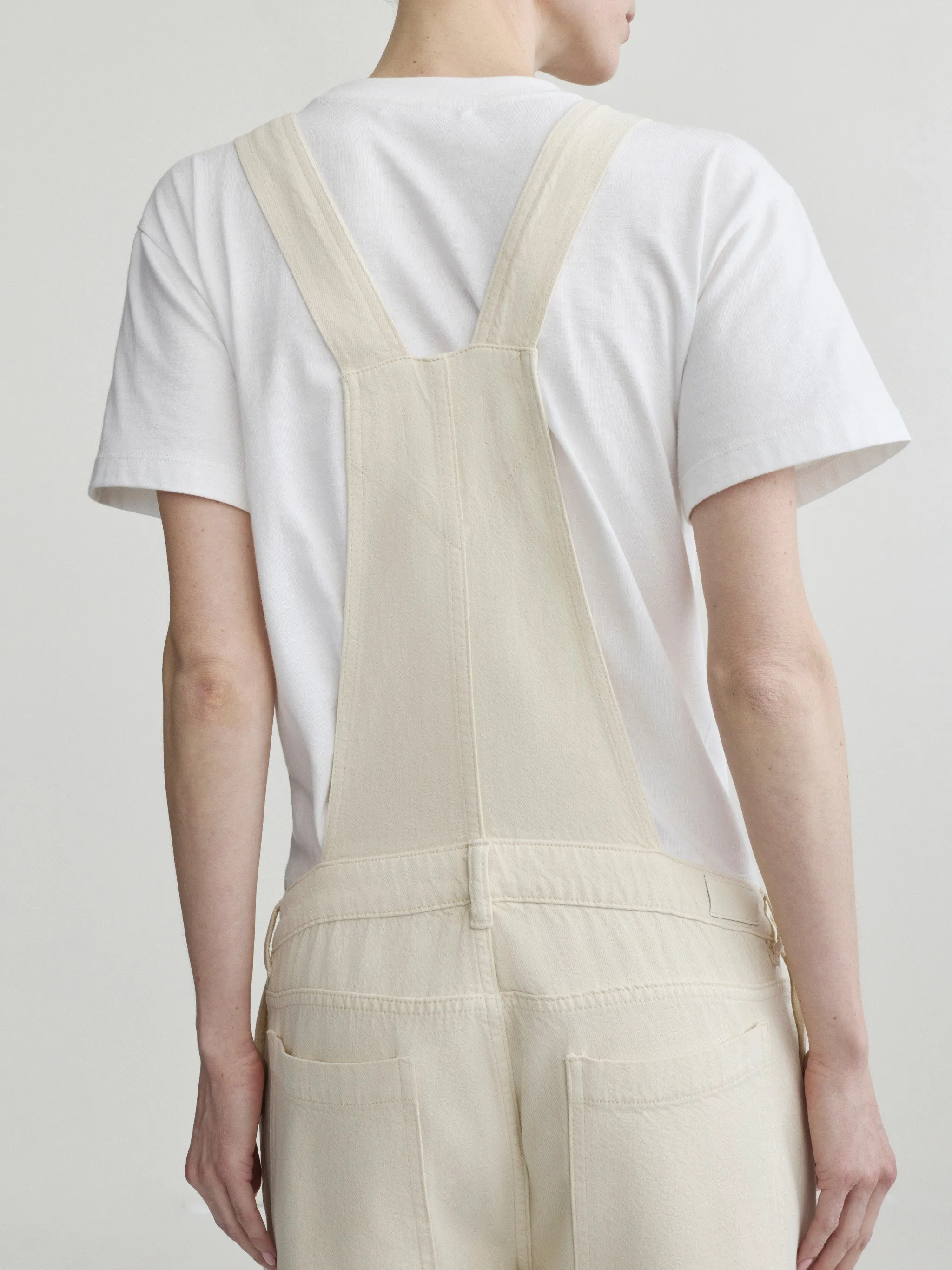 DL1961 x Bumpsuit Bilie Overall Maternity 26" | Flax Aura sold by DL1961 product image thumbnail 5