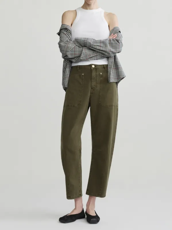 Bilie Easy Barrel High-Rise 28"Pants | Pine made by DL1961
