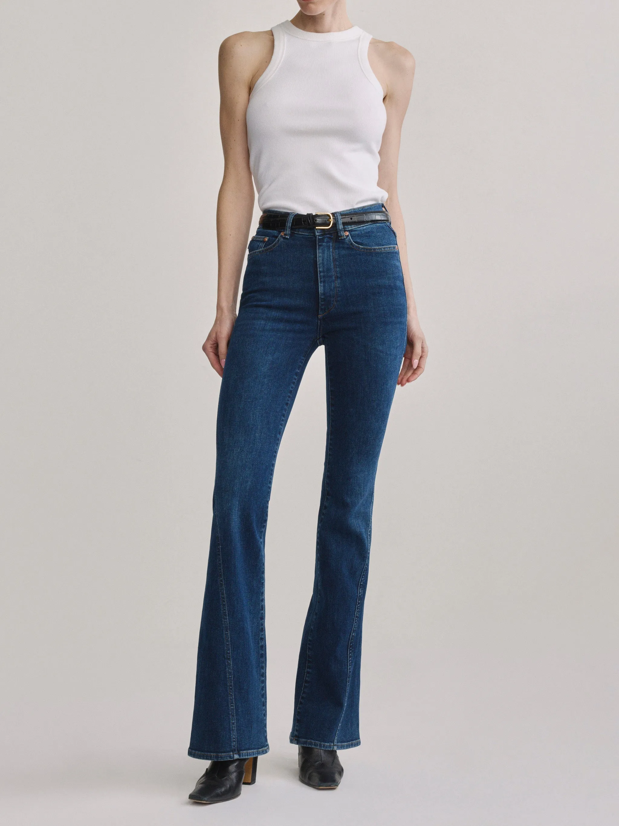 Bridget Bootcut High Rise Instasculpt™ 33" Jeans | Breeze Seamed sold by DL1961