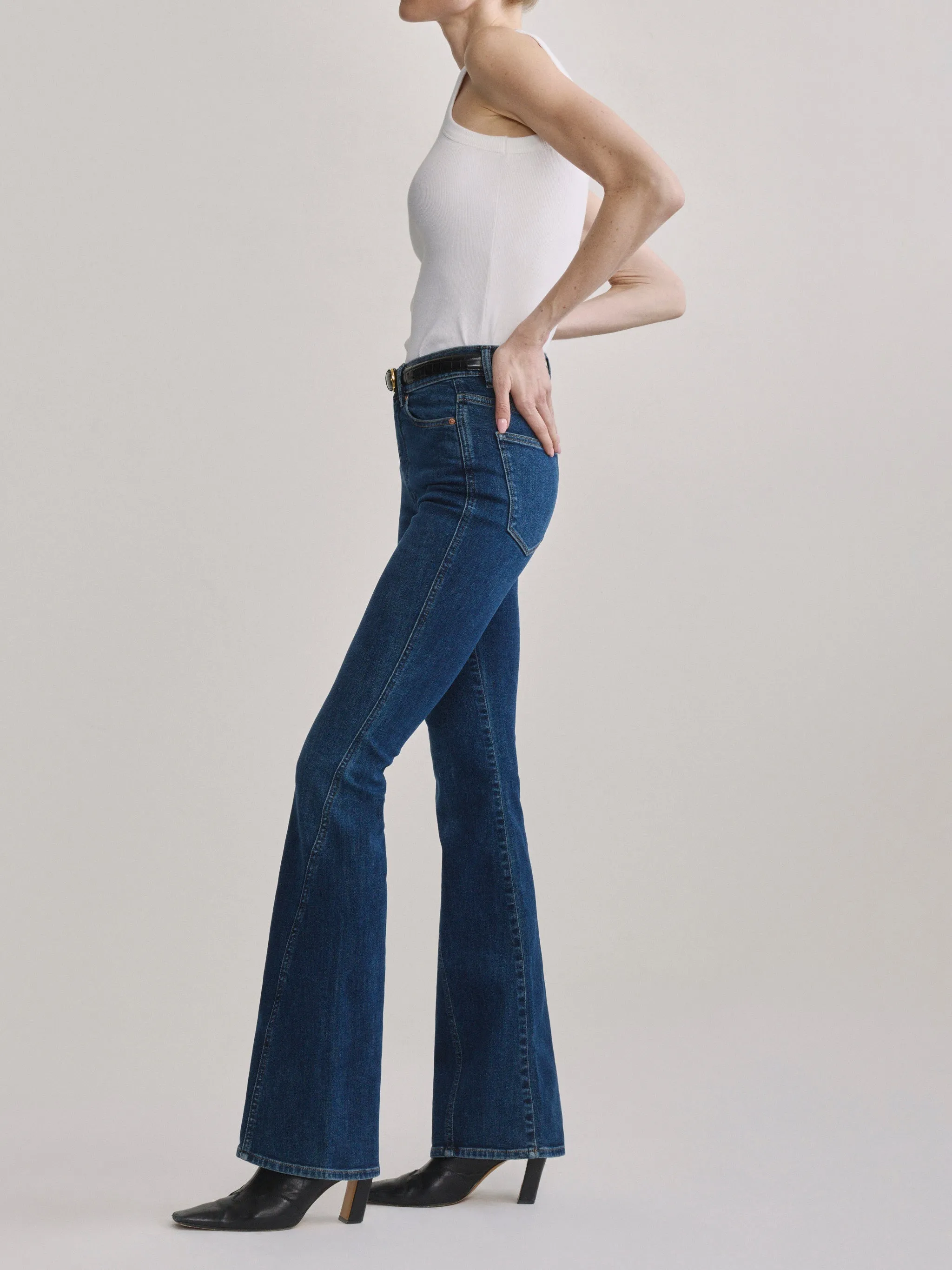 Bridget Bootcut High Rise Instasculpt™ 33" Jeans | Breeze Seamed sold by DL1961 product image thumbnail 4