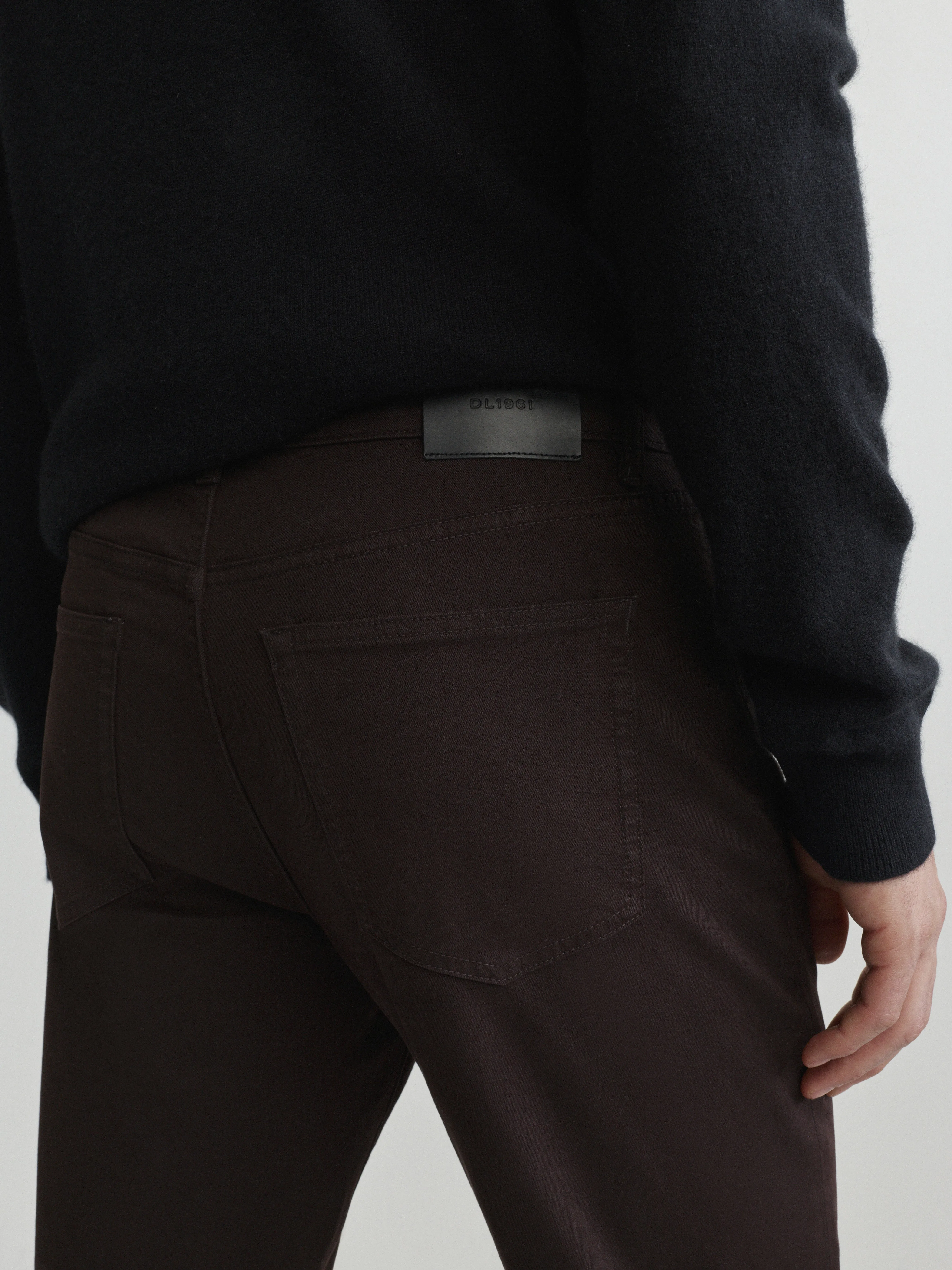 Russell Slim Straight Pants | Lacquer sold by DL1961 product image thumbnail 5