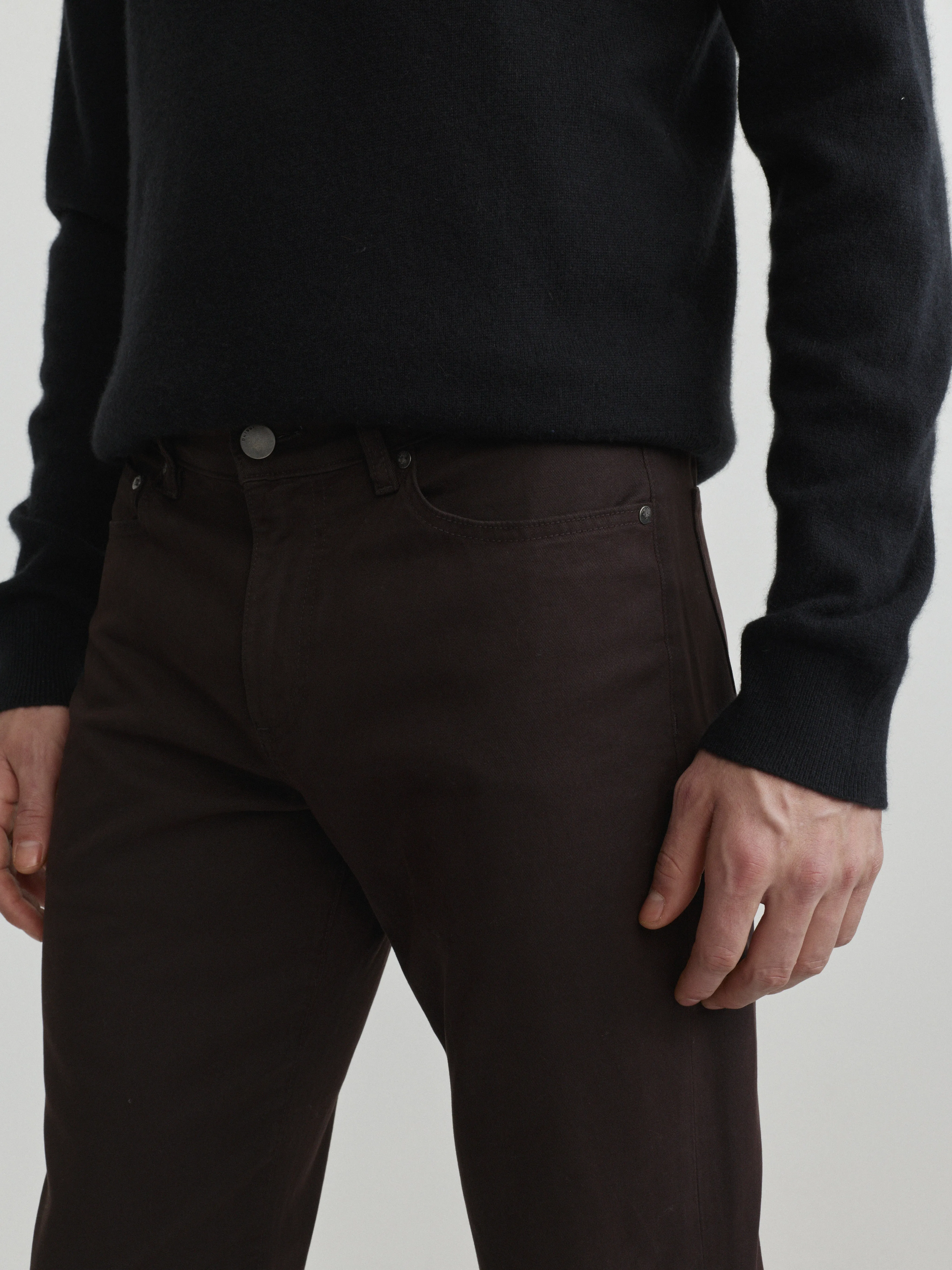 Russell Slim Straight Pants | Lacquer sold by DL1961 product image thumbnail 4