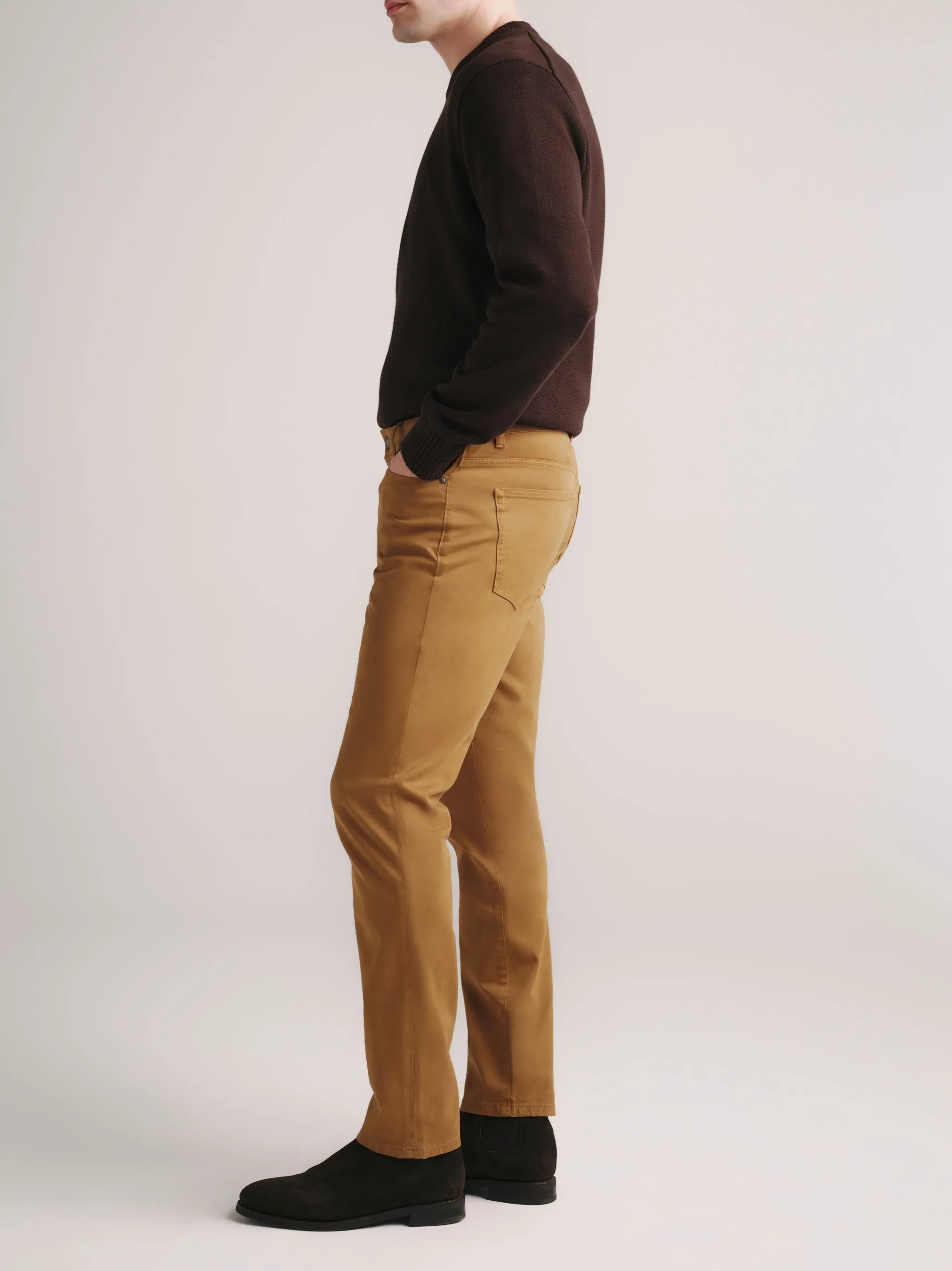 Nick Slim Pants | Brass sold by DL1961 product image thumbnail 3