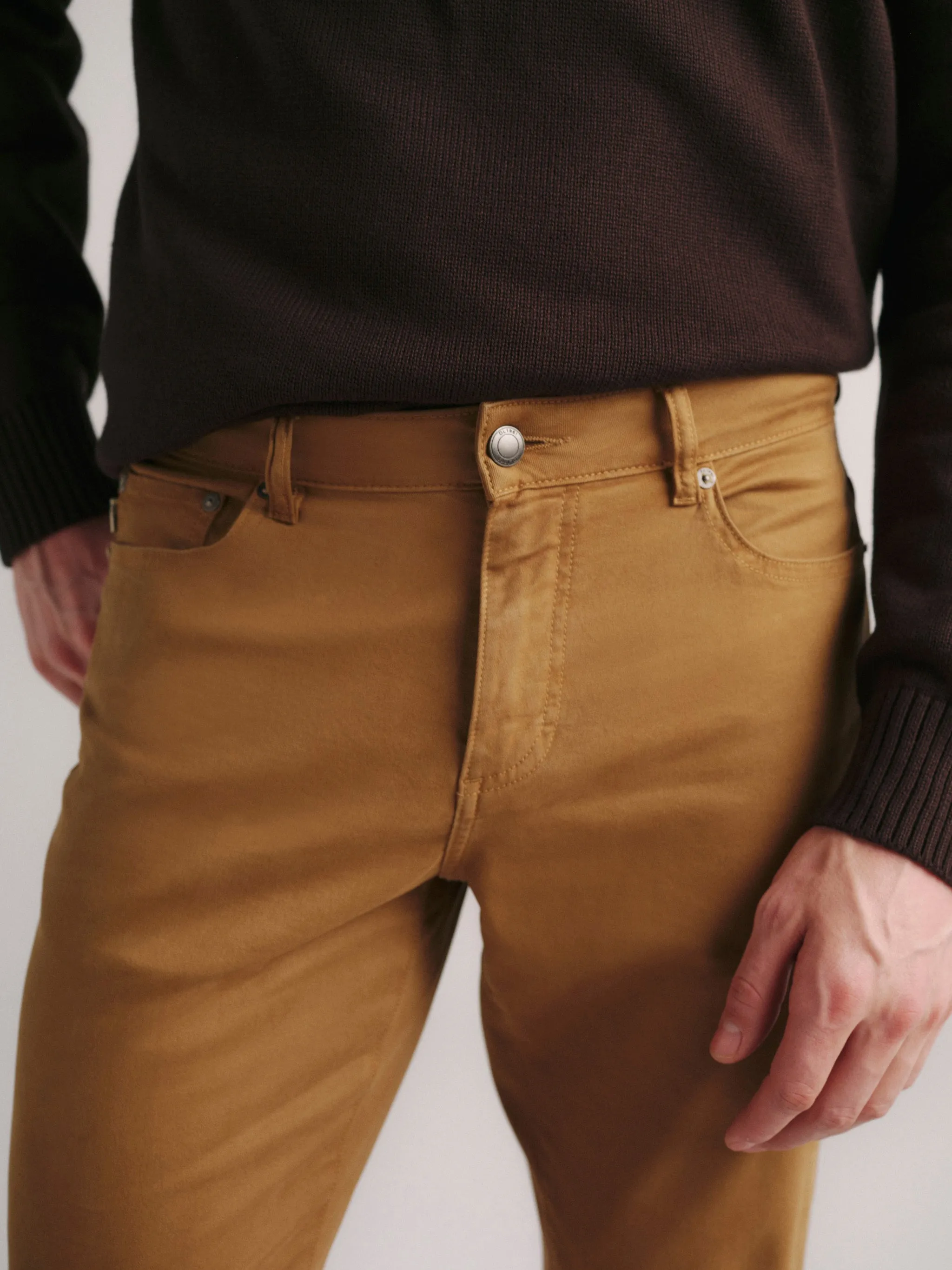 Nick Slim Pants | Brass sold by DL1961 product image thumbnail 5