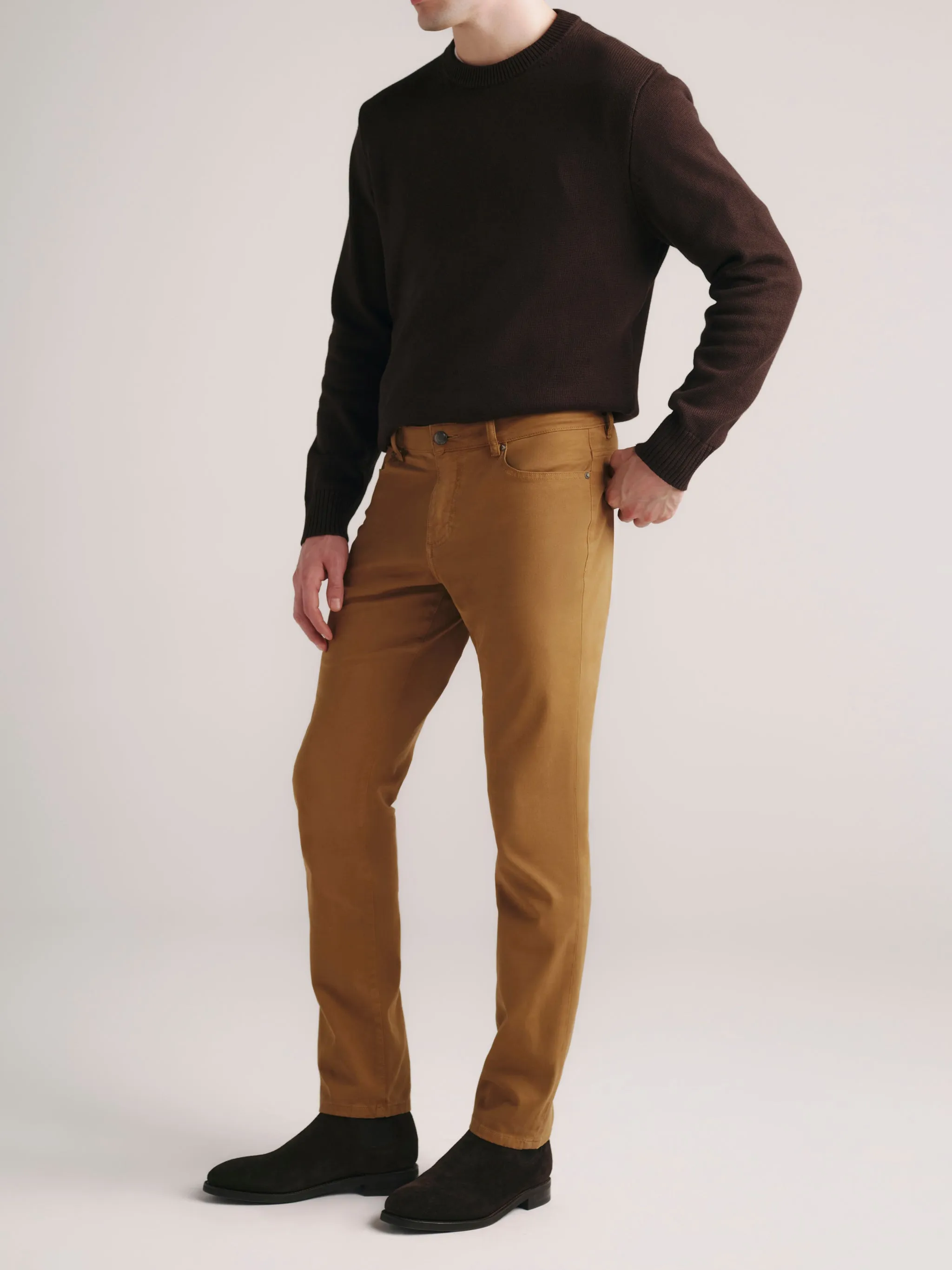 Nick Slim Pants | Brass sold by DL1961 product image thumbnail 2