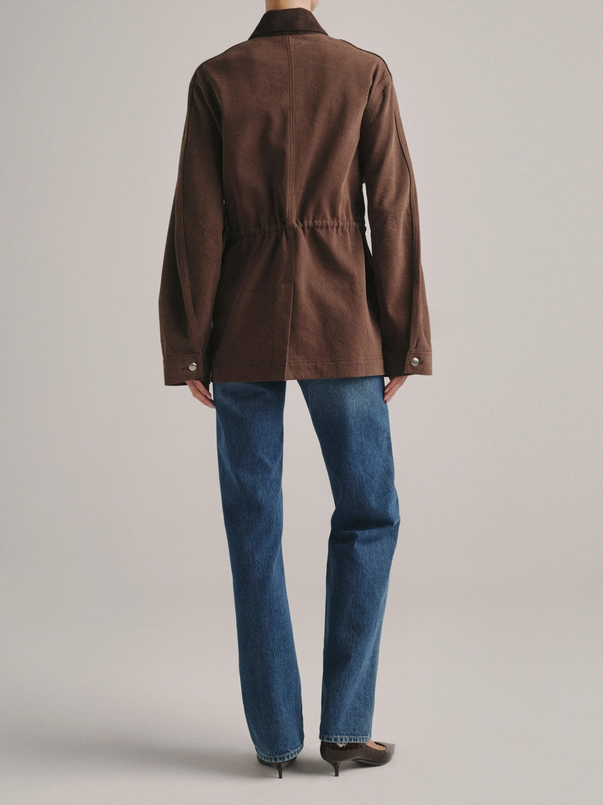 Field Denim Jacket | Brownstone sold by DL1961 product image thumbnail 4