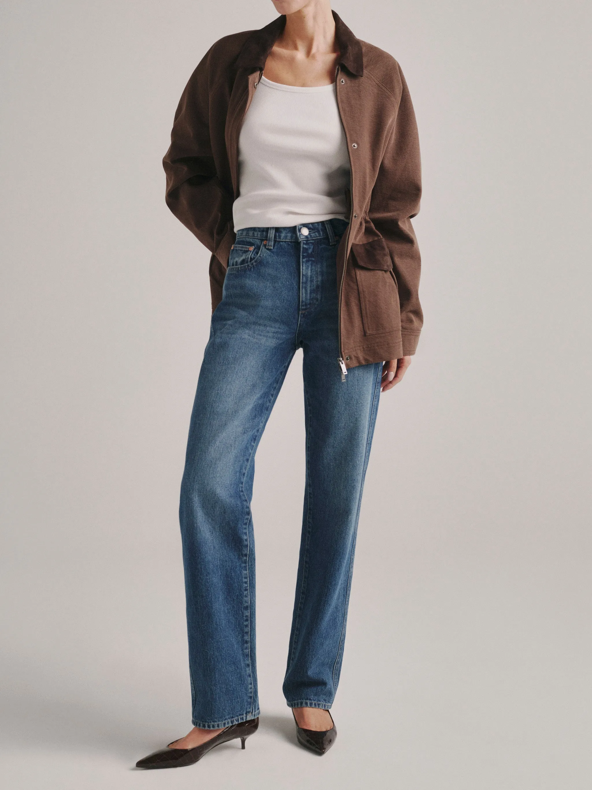 Field Denim Jacket | Brownstone sold by DL1961 product image thumbnail 2