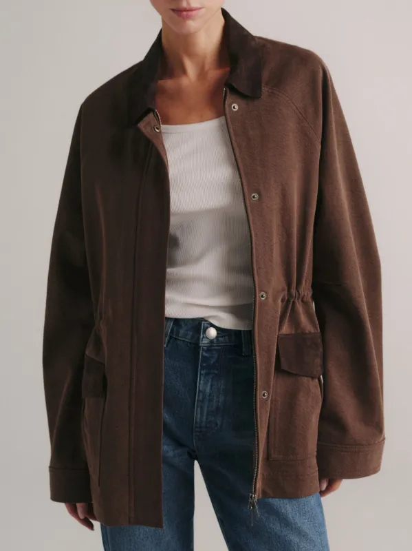 Field Denim Jacket | Brownstone made by DL1961