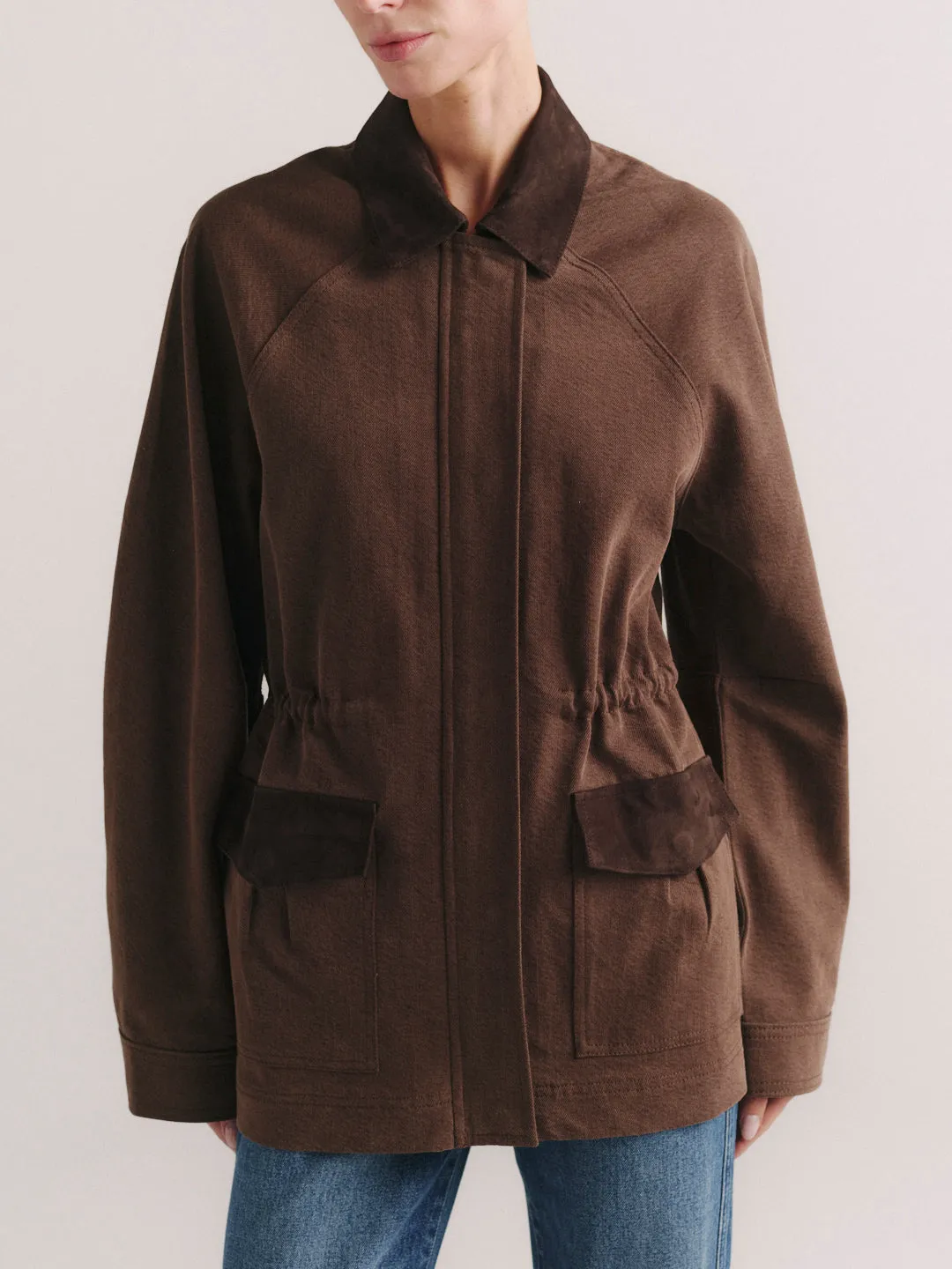 Field Denim Jacket | Brownstone sold by DL1961 product image thumbnail 5
