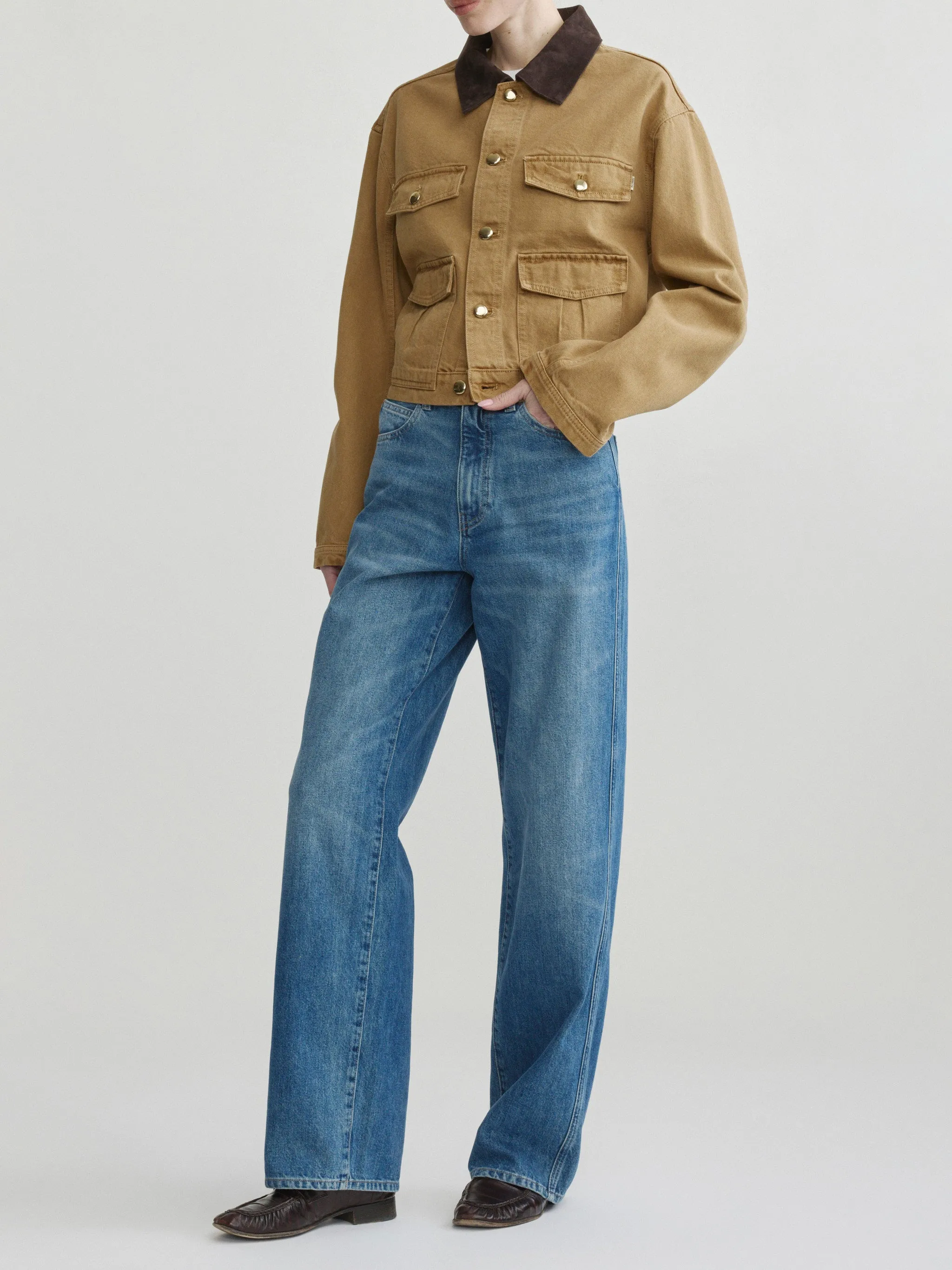 Boxy Denim Jacket | Savannas sold by DL1961 product image thumbnail 3