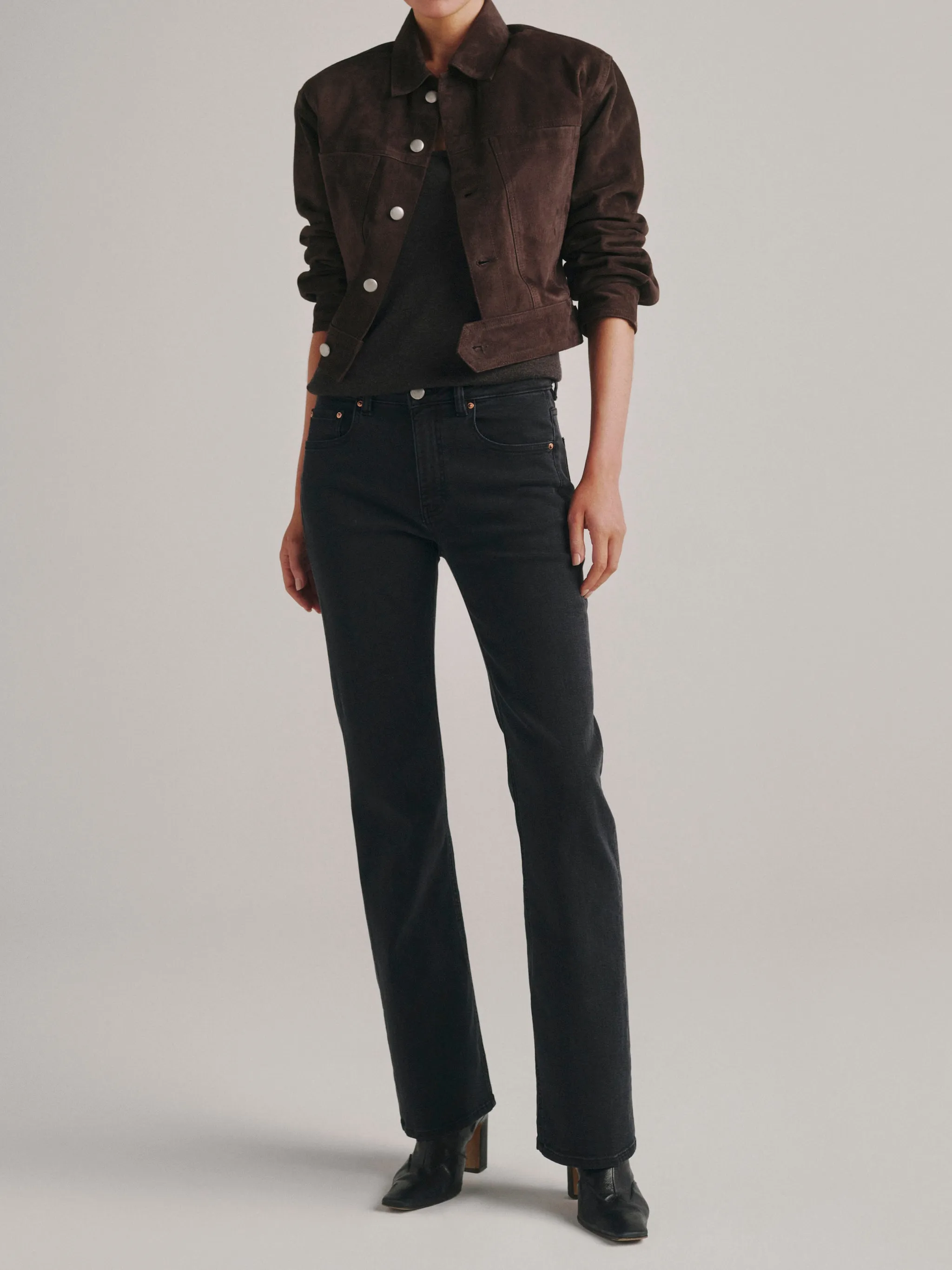 Bella Slim Bootcut Mid-Rise 32" Jeans | 2Am sold by DL1961 product image thumbnail 2