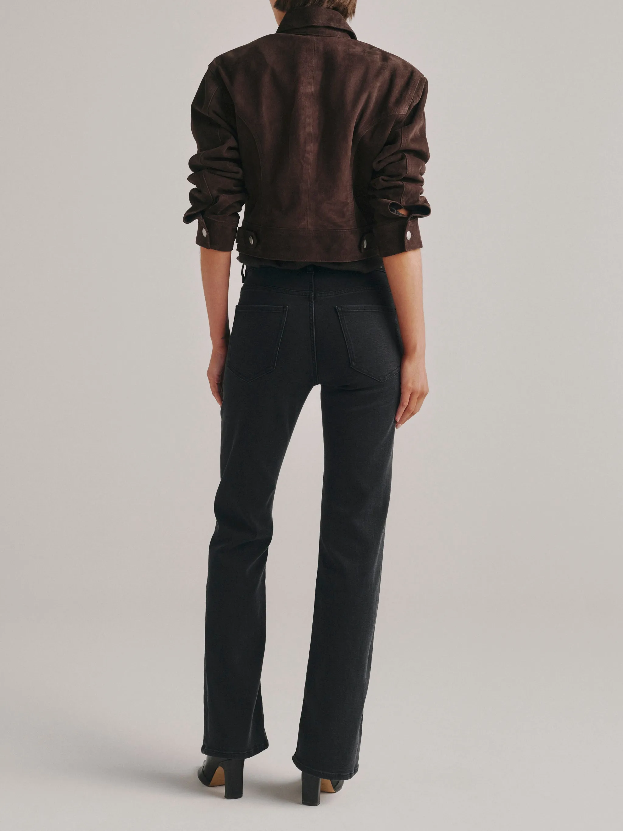 Bella Slim Bootcut Mid-Rise 32" Jeans | 2Am sold by DL1961 product image thumbnail 4
