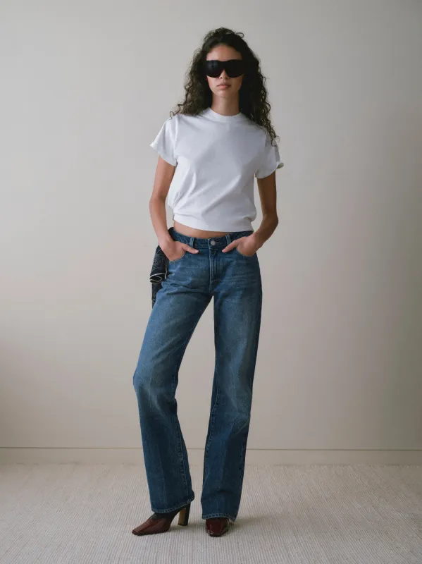 Carolyn 90s Boot Mid-Rise 33" Jeans | Aspen made by DL1961
