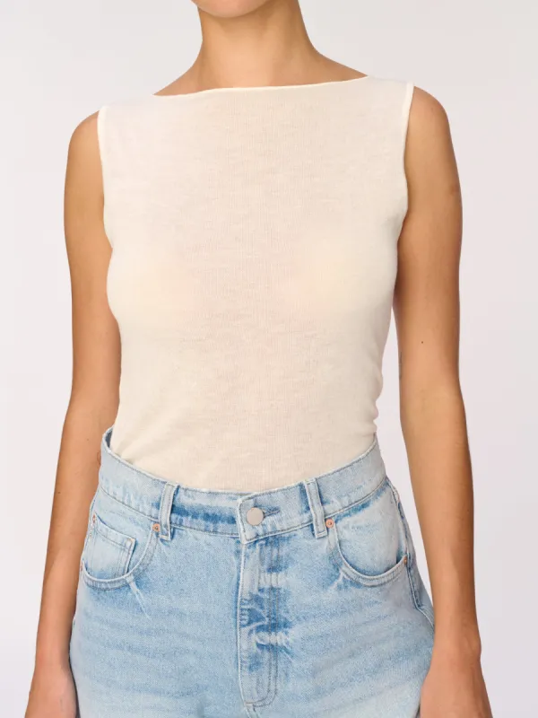 Tank | Cream sold by DL1961