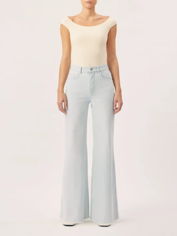 Hepburn Extra Wide Leg High Rise Vintage | Poolside sold by DL1961