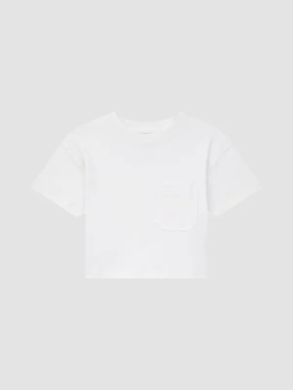 Short Sleeve Tee | White sold by DL1961