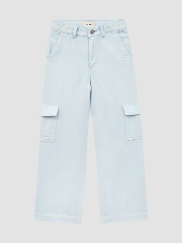 Lily Wide Leg | Charter Blue sold by DL1961