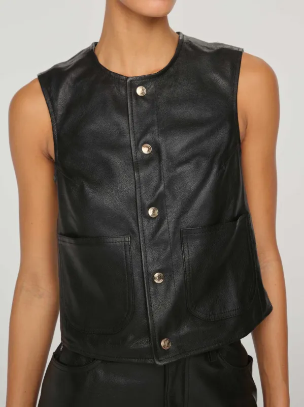 Leather Vest | Obsidian sold by DL1961