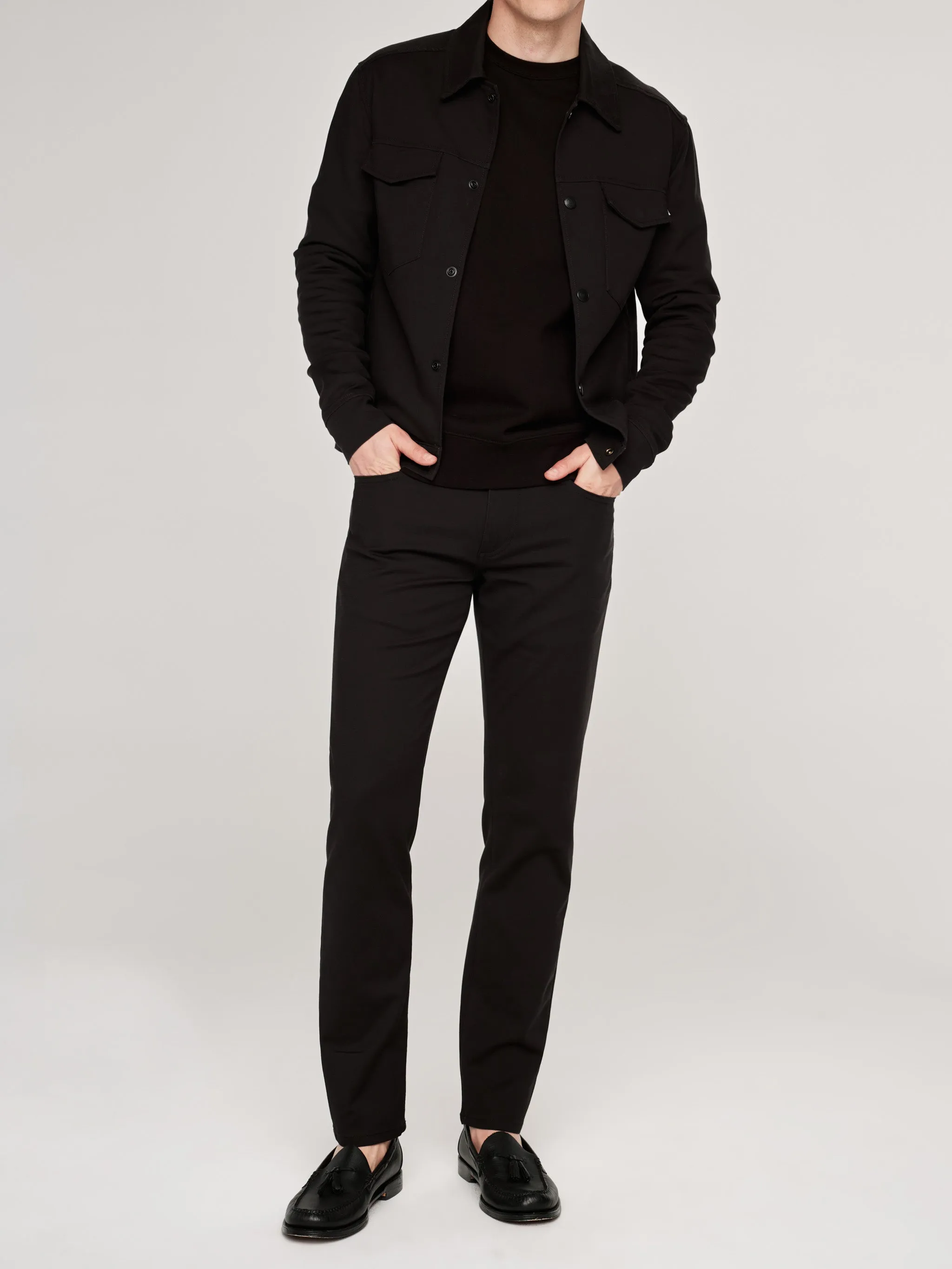 Nick Slim Pants | Black Onyx sold by DL1961