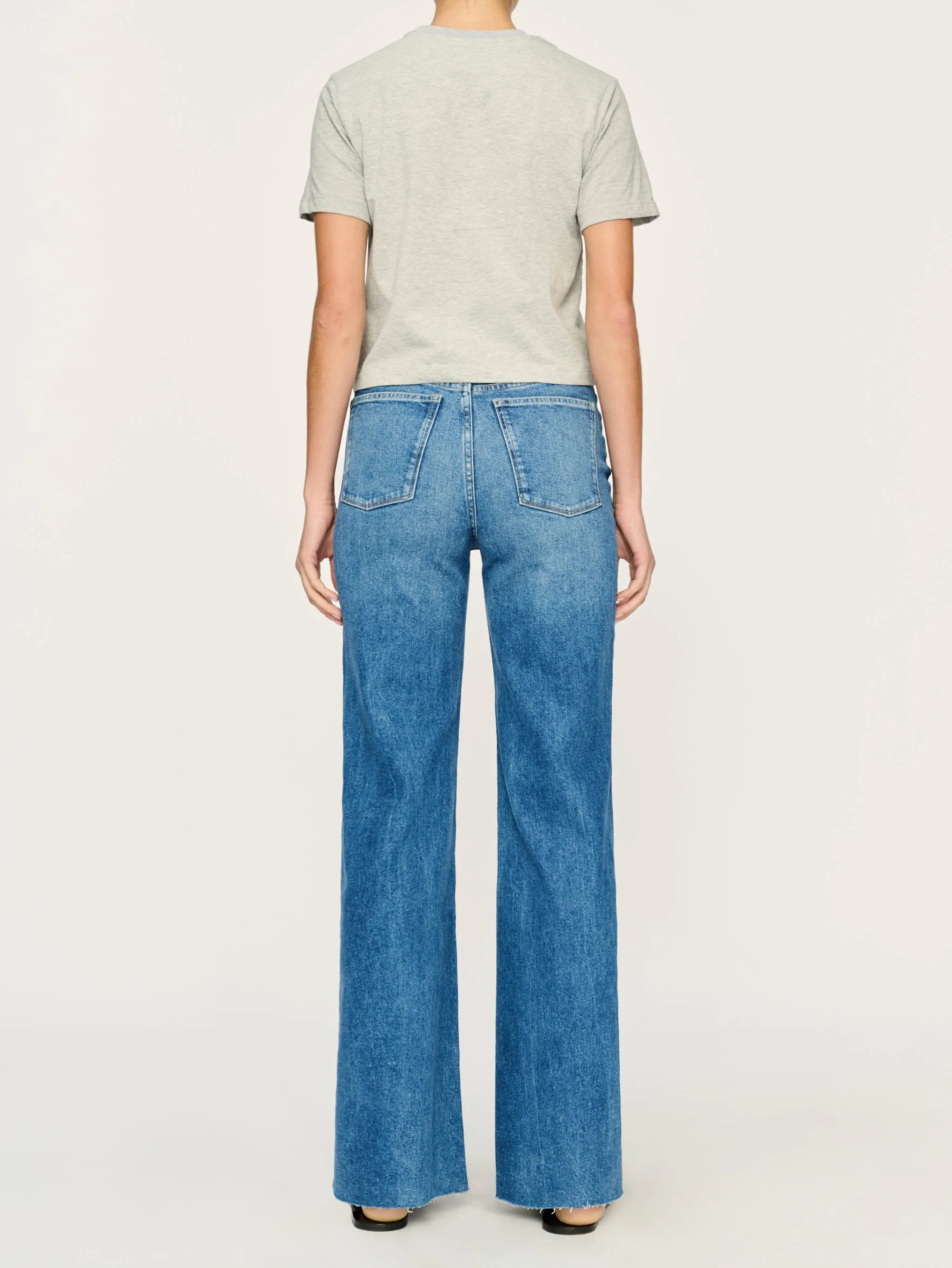 Essential Tee | Heather Grey sold by DL1961 product image thumbnail 5