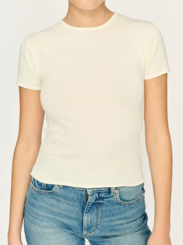 Instasculpt™ Tee  | Cream sold by DL1961