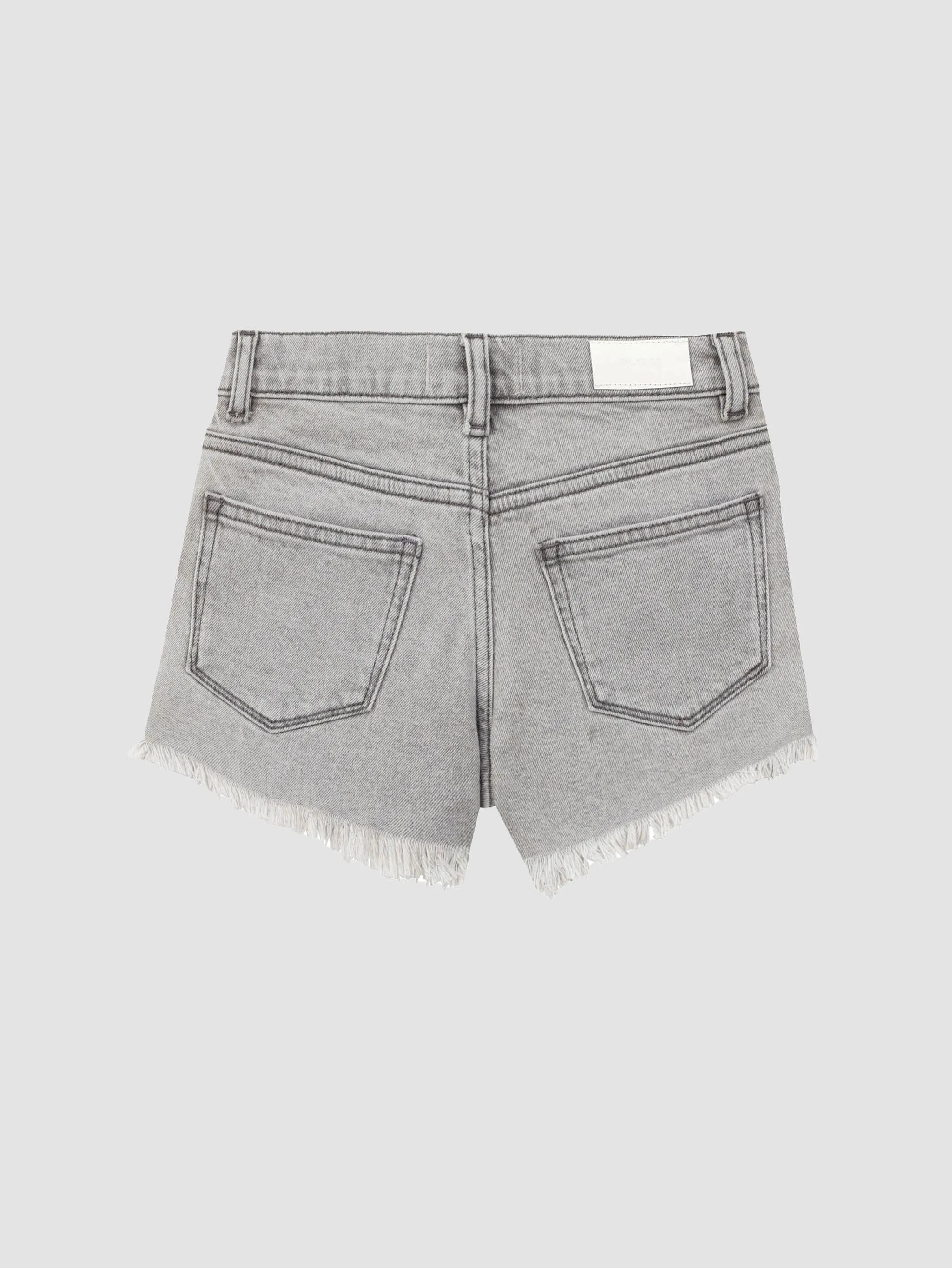Lucy Jean Shorts High Rise Cut Off | Lt Smoke Frayed sold by DL1961 product image thumbnail 2