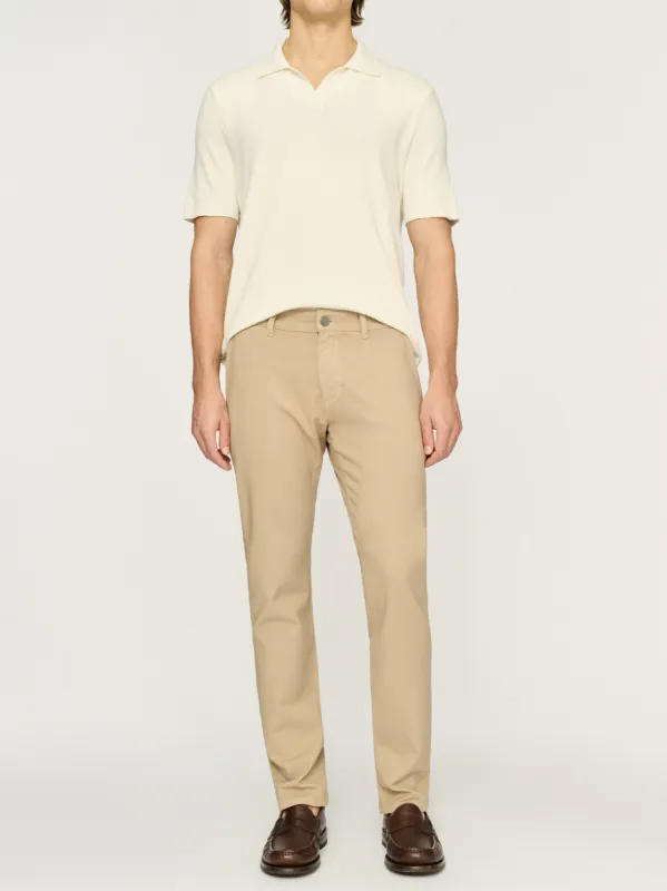 Ivan Slim Trouser | Sepia (Khaki) sold by DL1961