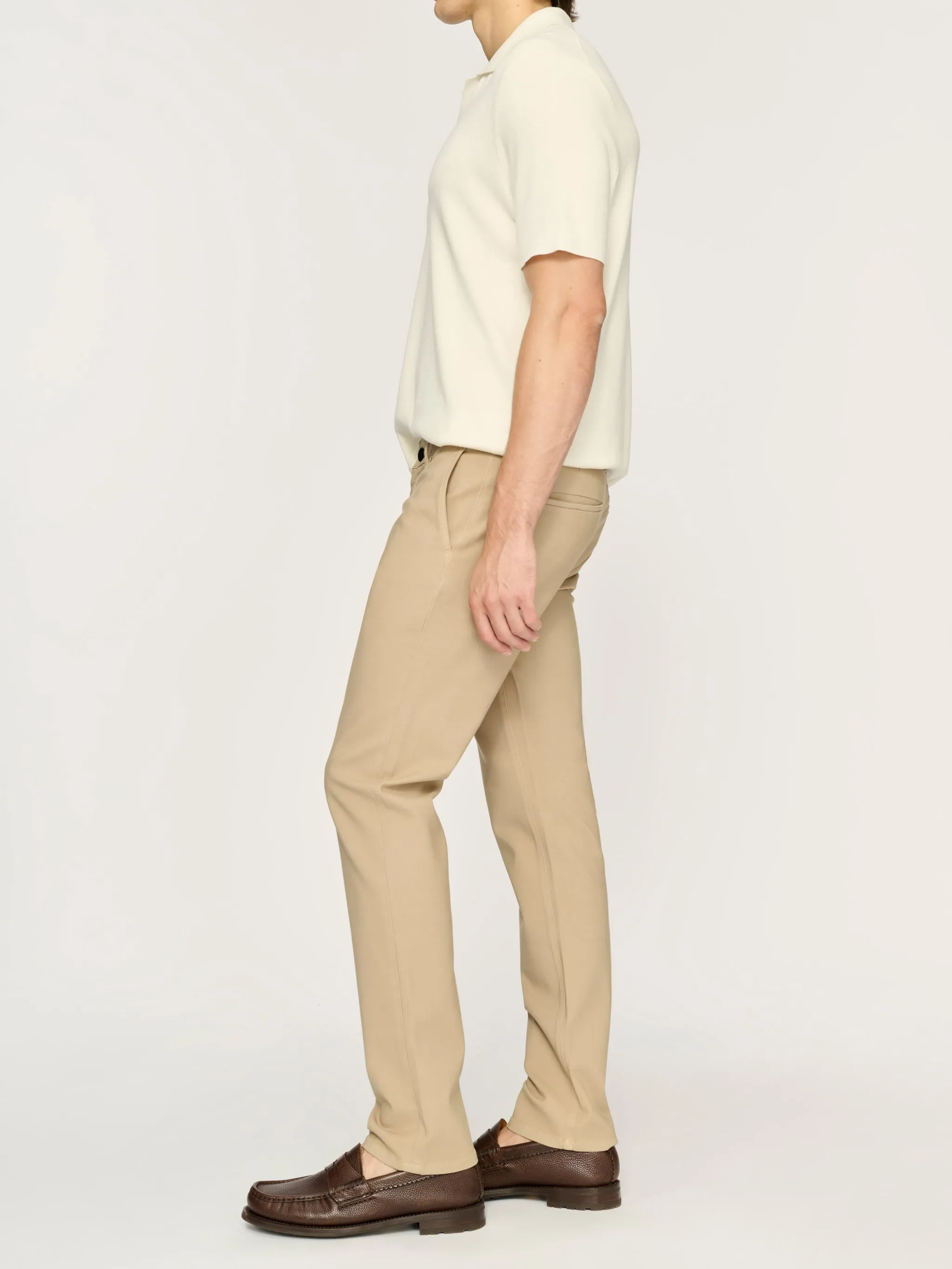 Ivan Slim Trouser | Sepia (Khaki) sold by DL1961 product image thumbnail 3