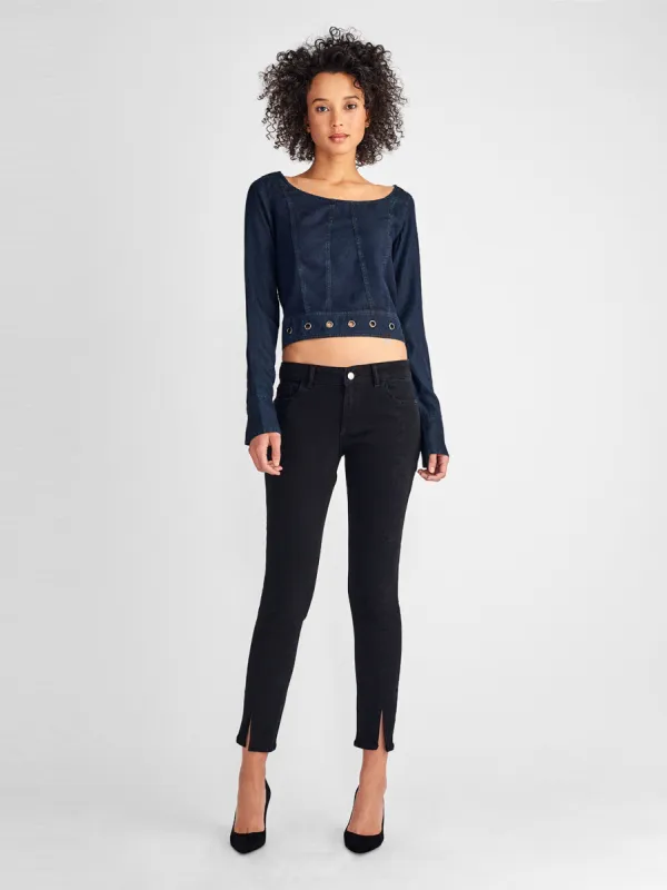 Margaux Mid Rise Ankle Skinny | Banks sold by DL1961