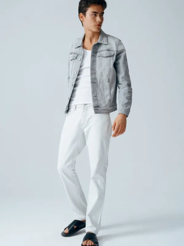 Vaughn Denim Trucker Jacket | Lt Smoke made by DL1961