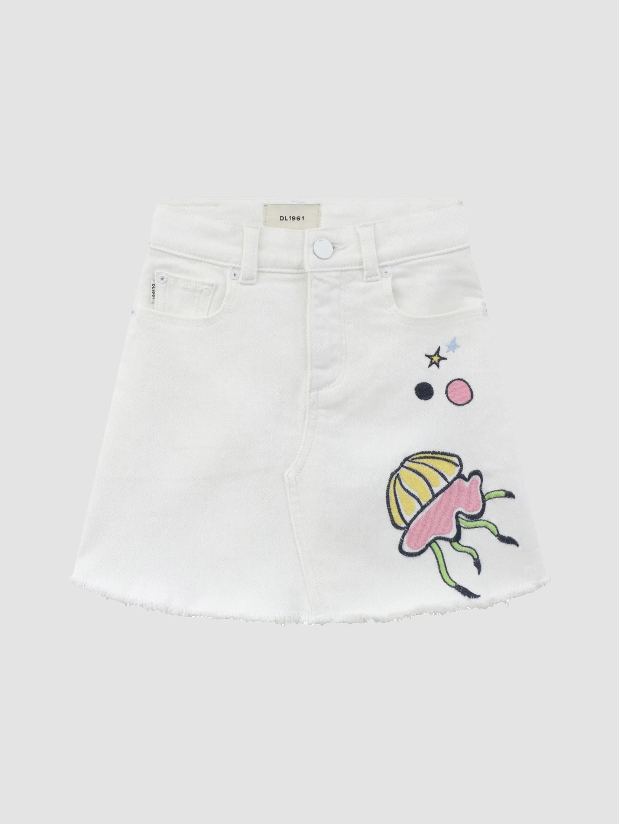 Jenny Mini Jean Skirt | Star Signs sold by DL1961 product image thumbnail 2