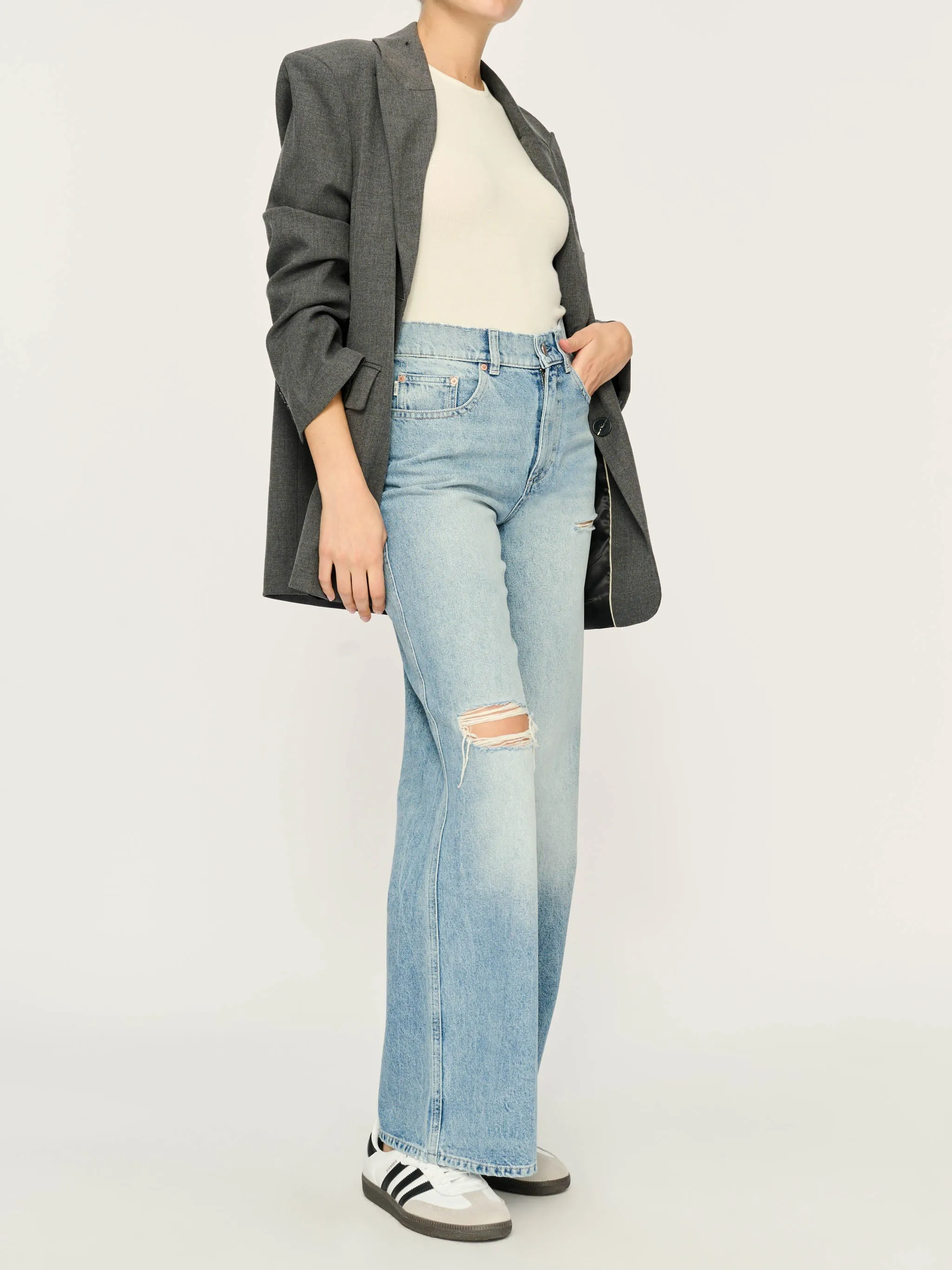 Desi Boot High Rise 32" Jeans | Fountain sold by DL1961 product image thumbnail 3