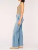 Hepburn Wide Leg High Rise Vintage 32" Jeans | Salton Sea Distressed sold by DL1961