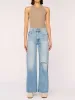 Hepburn Wide Leg High Rise Vintage 32" Jeans | Salton Sea Distressed sold by DL1961