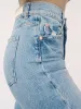 Hepburn Wide Leg High Rise Vintage 32" Jeans | Salton Sea Distressed sold by DL1961