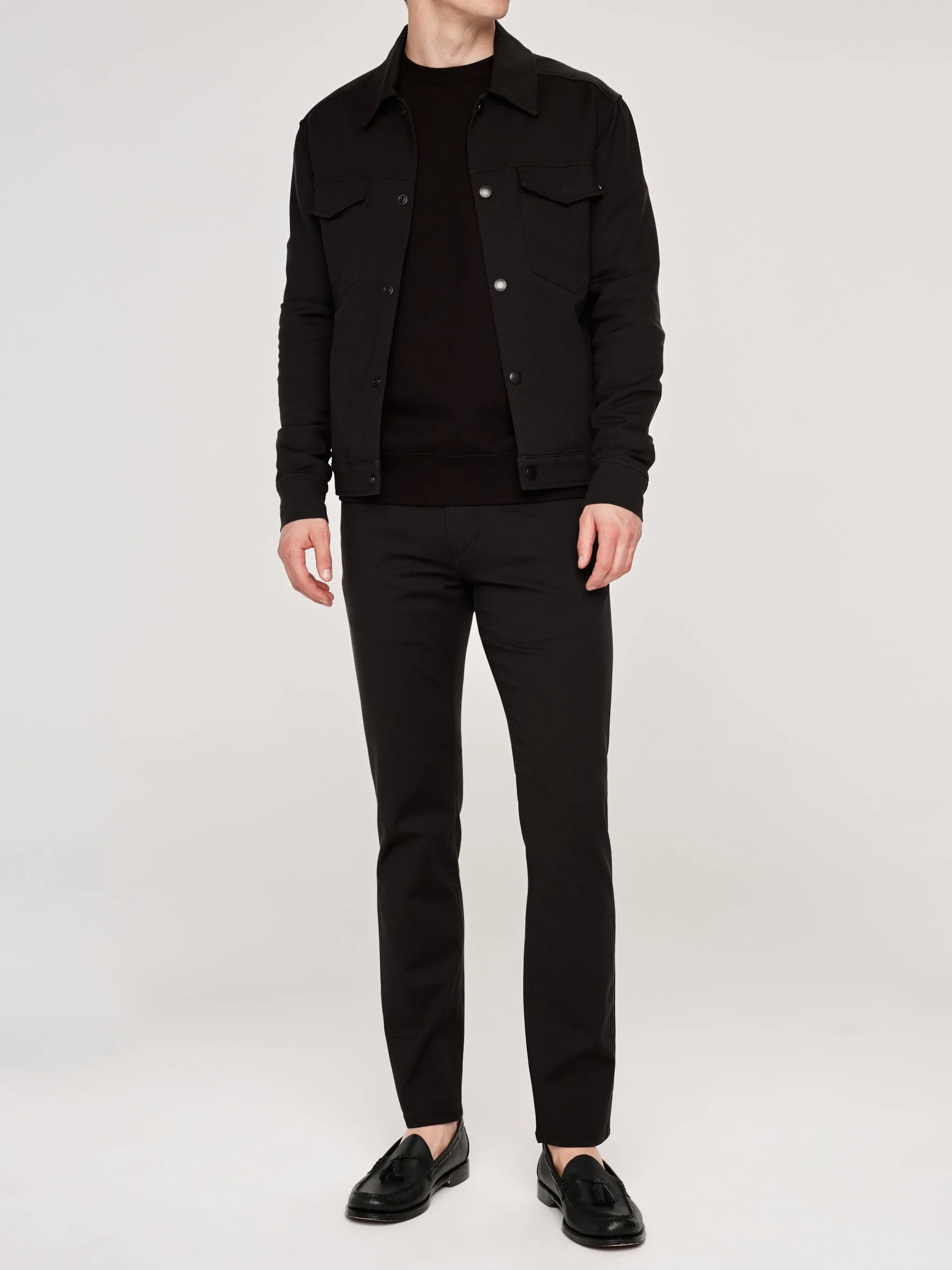 Vaughn Trucker Jacket | Black Onyx sold by DL1961 product image thumbnail 3