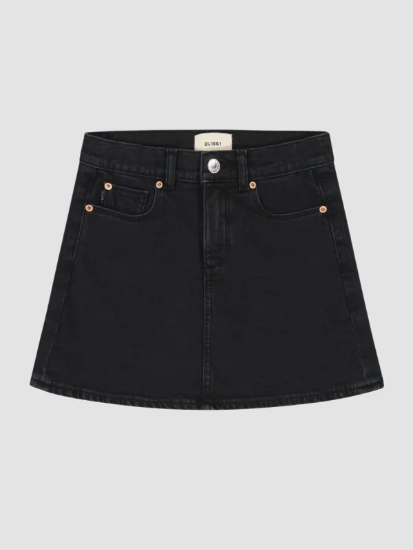 Jenny Mini Skirt | Nightshade sold by DL1961