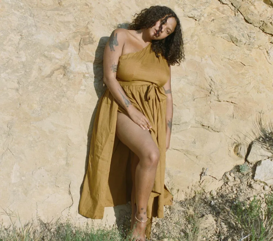 HMD -- PHOENIX DRESS -- FOXTAIL sold by Doen