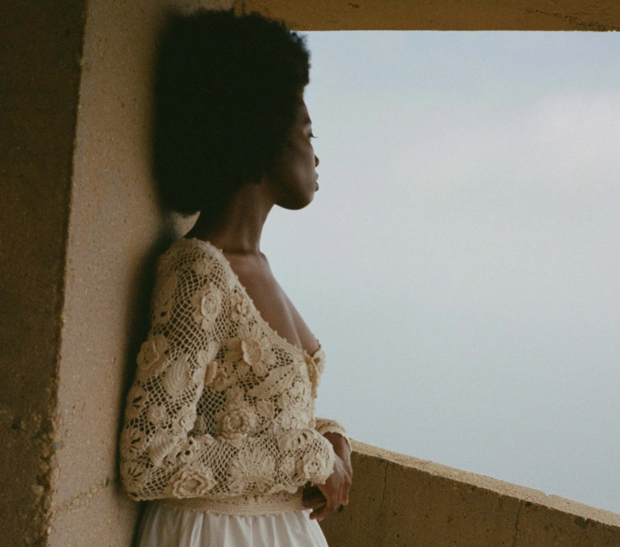 HMD -- ADELA CARDIGAN -- ECRU sold by Doen product image thumbnail 5