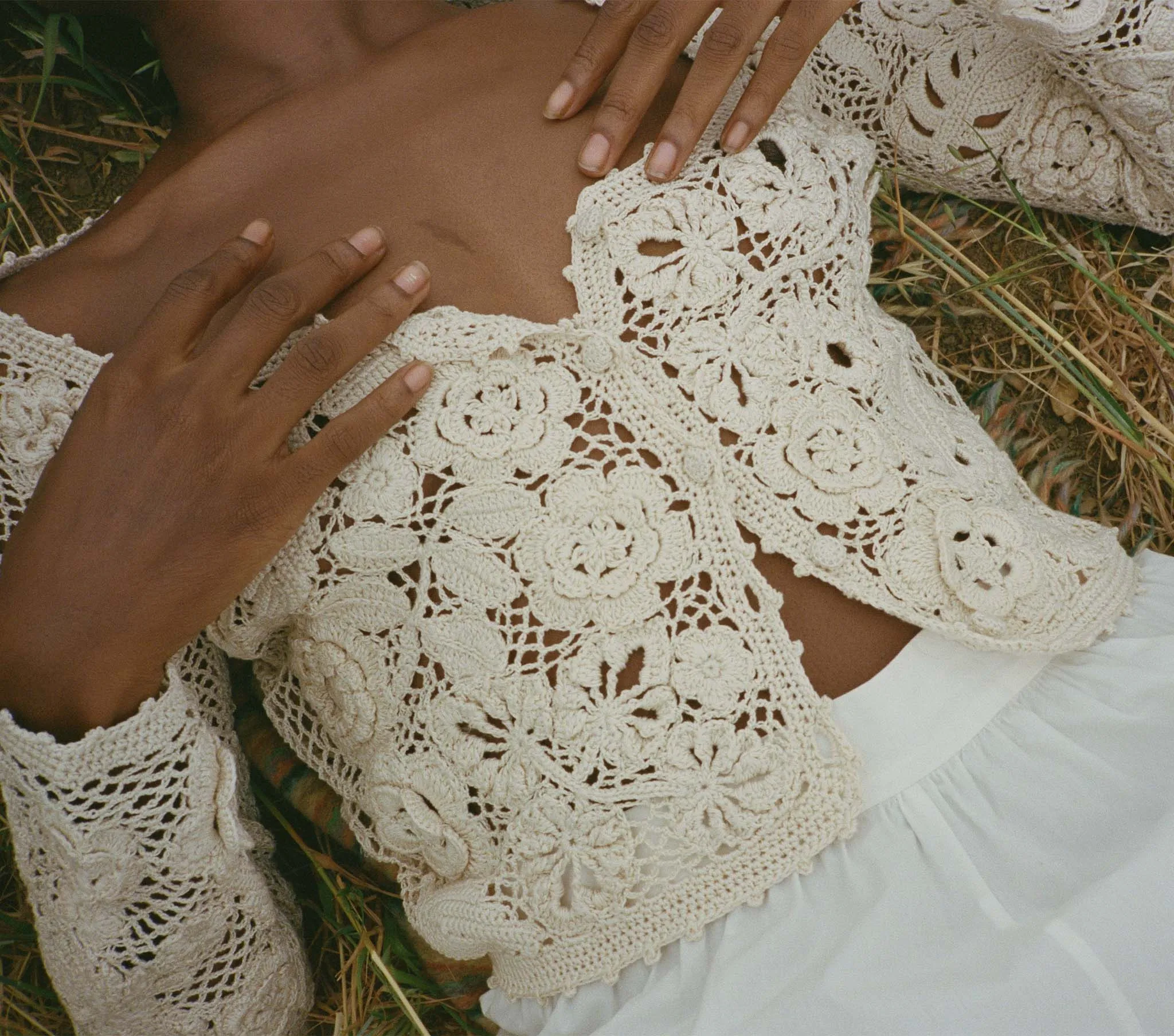 HMD -- ADELA CARDIGAN -- ECRU sold by Doen product image thumbnail 4