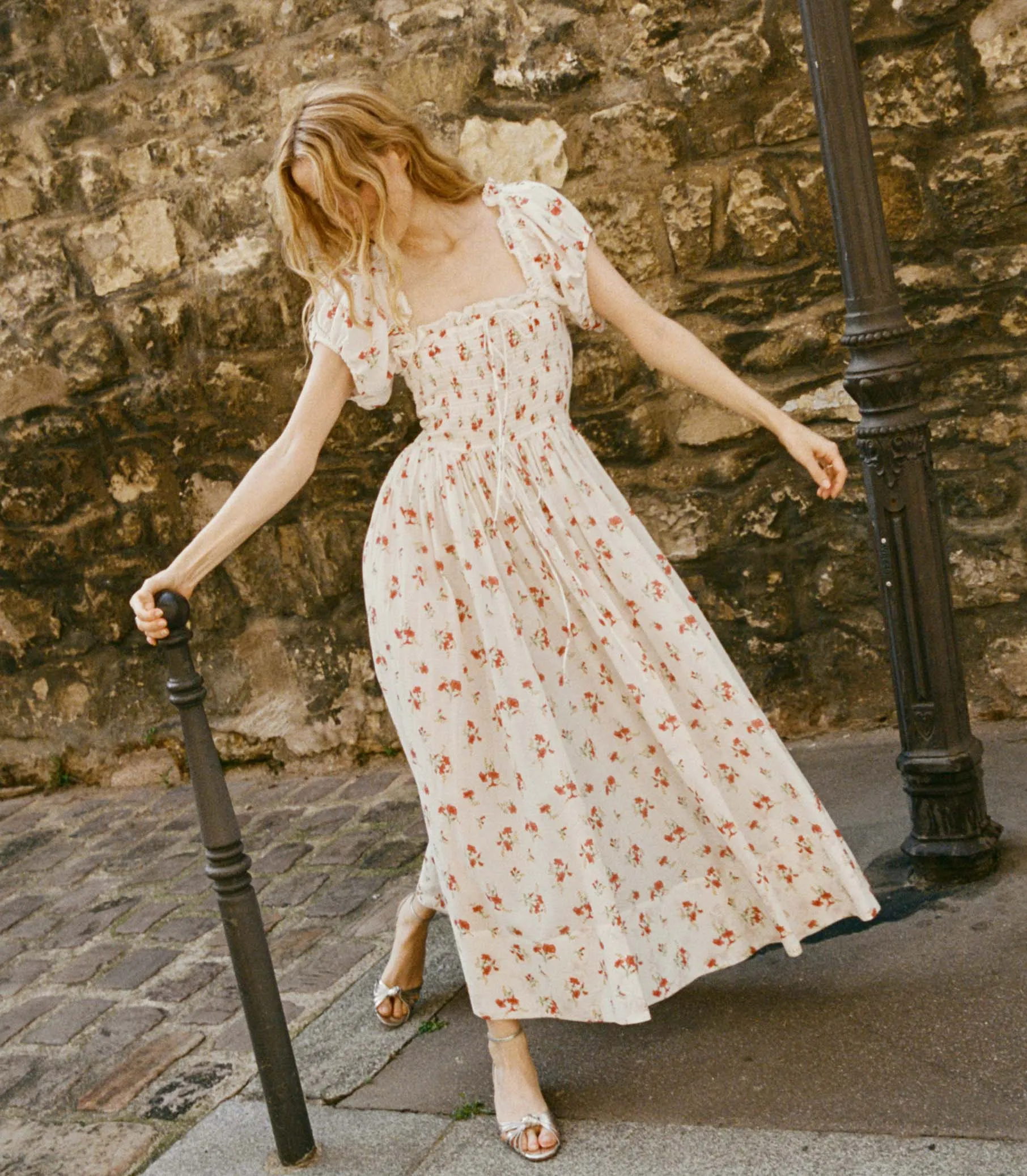 STANZA DRESS -- SWEET ABELIA sold by Doen