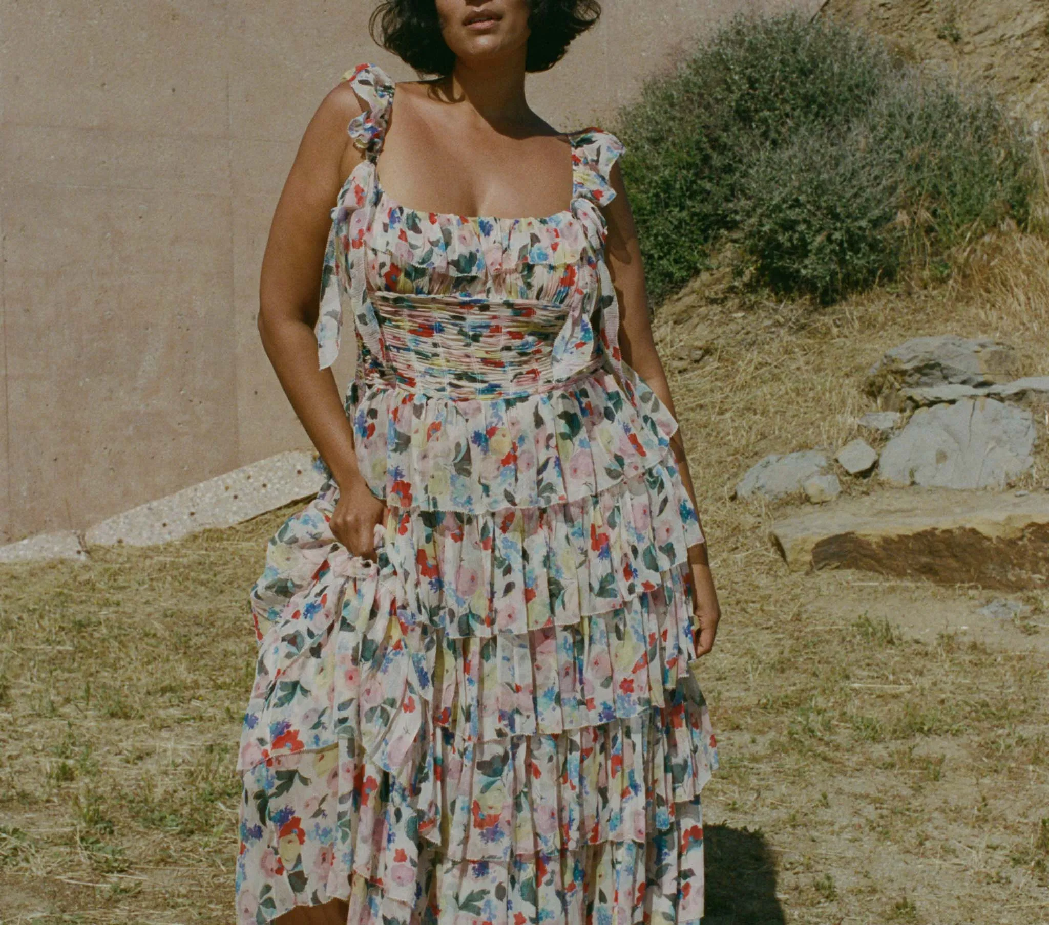 SERENADE DRESS -- FLEUR DU MATIN sold by Doen product image thumbnail 2