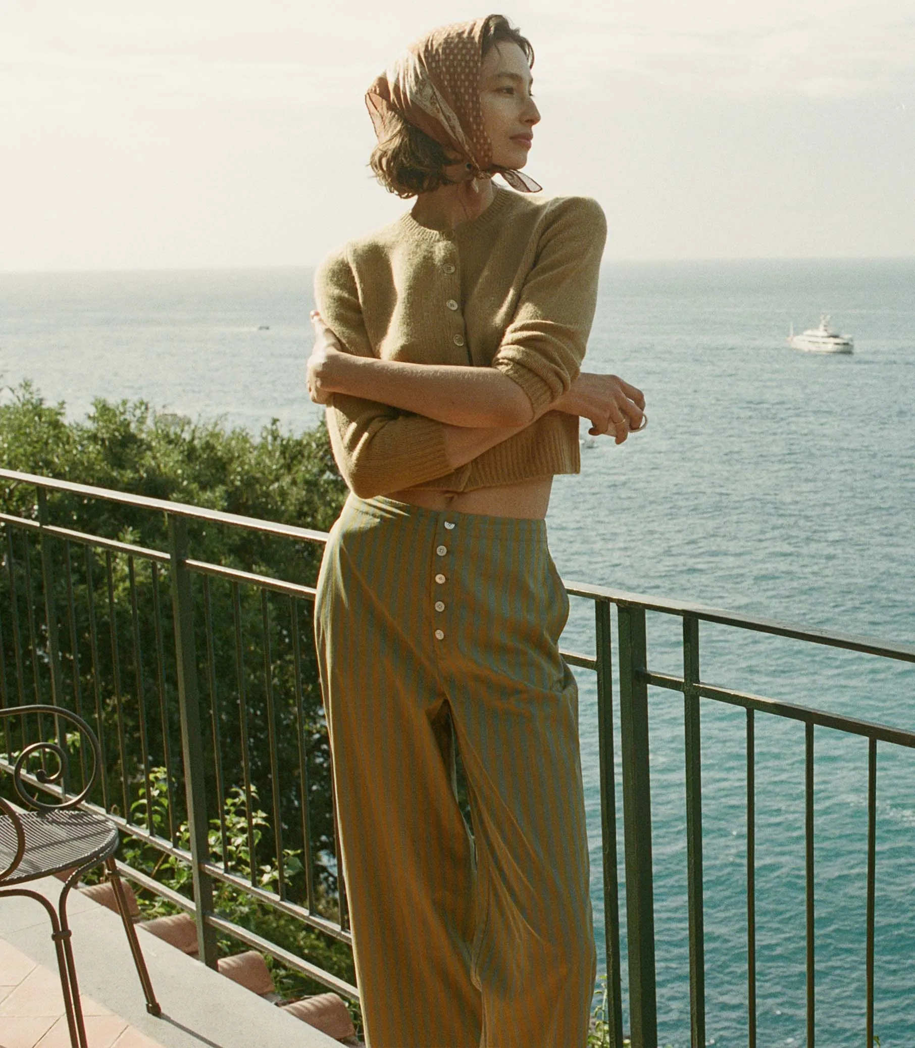 MORGAN PANT -- CATALINA STRIPE sold by Doen product image thumbnail 2