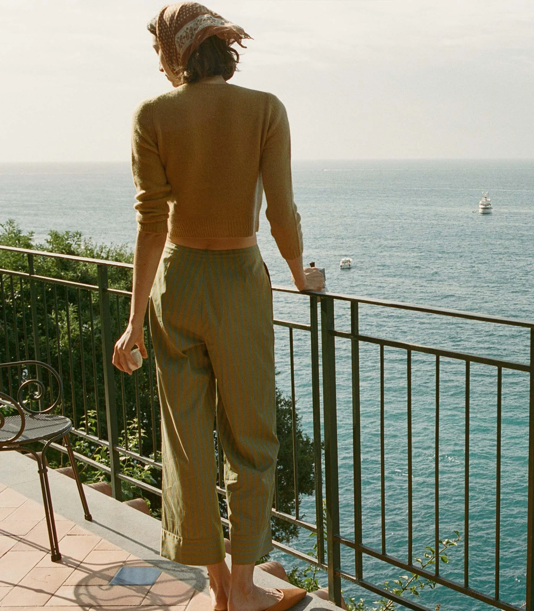 MORGAN PANT -- CATALINA STRIPE sold by Doen product image thumbnail 4