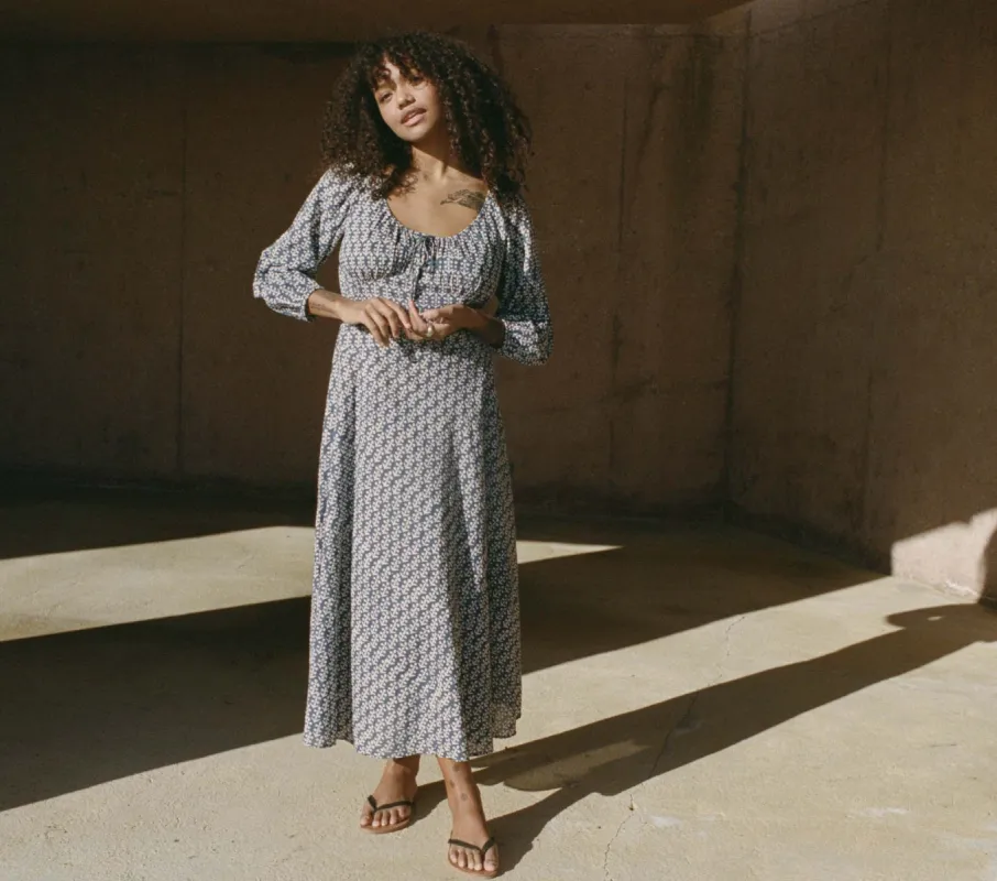 HMD -- ORTENSIA DRESS -- SOLEDAD BLOOM made by Doen